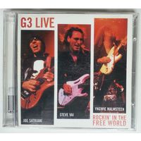 2CD G3 (Joe Satriani, Steve Vai, Yngwie Malmsteen) – G3 Live: Rockin' In The Free World (2004)