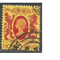 Гонконг. Королева Елизавета II. Герб. 1982г. Mi#388.