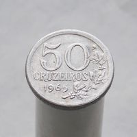 Бразилия 50 крузейро  1965