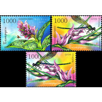Орхидеи Беларусь 2006 год (670-672)  серия из 3-х марок