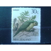 Новая Зеландия 1986 Попугай