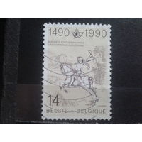 Бельгия 1990 500 лет межд. почты в Европе, фрагмент картины Дюрера