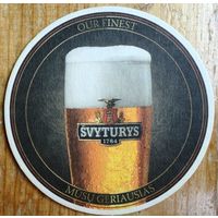Подставка под пиво (бирдекель) Svyturys No 21