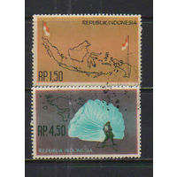 Индонезия Респ 1962 Присоединение Нидерландской Новой Гвинеи #400-1