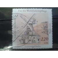 Германия 1997 ветряная мельница Михель-5,0 евро гаш.