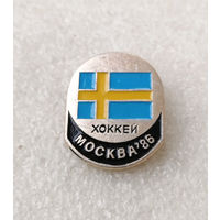 Хоккей. Сборная Швеции. Москва-86 #0693-SP13