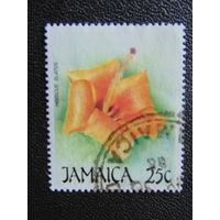 Ямайка 1988 г. Цветы.