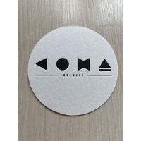 Подставка под пиво пивоварни Coma brewery /Россия/