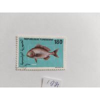 Тунис 1971  рыба