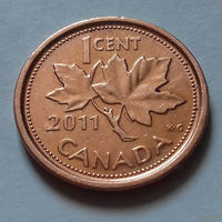1 цент, Канада 2011 г., не магнит