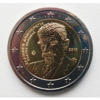 2 евро Греция 2018 75 лет со дня смерти Костиса Паламаса