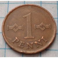 Финляндия 1 пенни, 1967      ( 2-2-2 )