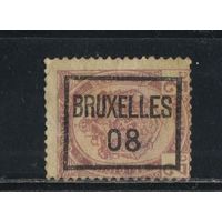 Бельгия Кор 1907 Герб Предварительное гашение #79VbI.