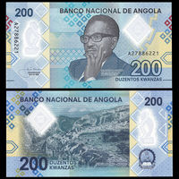 Ангола 200 кванза образца 2020 года UNC
