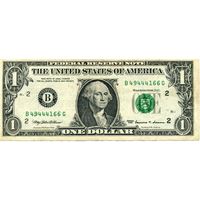1 Доллар США 1999 B49444166G