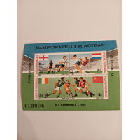 Румыния 1988. Чемпионат Европы по футболу. Номерной