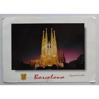 Открытка, ДПК "Испания. Барселона. Храм Святого Семейства (Sagrada Familia)"