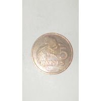 Тринидат и Тобаго 5 центов 2005