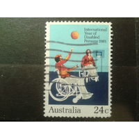 Австралия 1981 Баскетбол на инвалидных колясках
