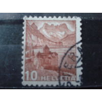 Швейцария 1939 Стандарт, ландшафт 10с