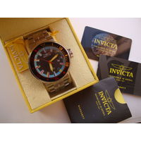 Часы INVICTA,Made USA!WR200m.,,коробка,паспорт,как новые!