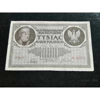 Польша 1000 марок 1919 2