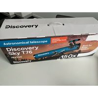 Телескоп Discovery Sky T76 НОВЫЙ НА ГАРАНТИИ (!) всё запаковано, не пользовались