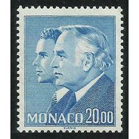 1988 Монако 1843 Принц Ренье III, Принц Альберт 10,00 евро