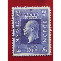 Норвегия 1959 г. Король Олаф V.