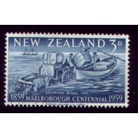 1 марка 1959 год Новая Зеландия 383