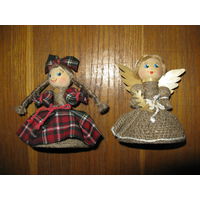 2 куклы сувенирных