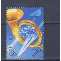 [2414] Польша 2003. Всемирный день почты. Одиночный выпуск. Гашеная марка.