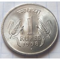 Индия 1 рупия, 1998    Мумбаи     ( 5-8-1 )
