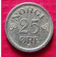 Норвегия 25 эре 1956 г. #31129