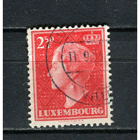 Люксембург - 1948/1951 - Великая герцогиня Люксембургская Шарлотта 2,50Fr - [Mi.454] - 1 марка. Гашеная.  (Лот 22Dc)