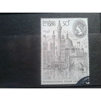 Англия 1980 Фил. выставка в Лондоне, марка из блока Михель-2,0 евро гаш.