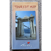 История путешествий: Турция. Туристическая карта. Turkey. Tourist map.