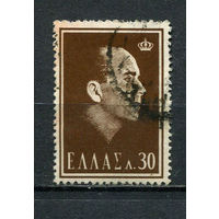 Греция - 1964 - Король Павел I 30L - [Mi.835] - 1 марка. Гашеная.  (Лот 23Dc)