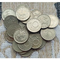 Болгария 10 стотинок 2000 года, UNC. Миллениум.