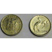 ЮАР, 5 центов 1971