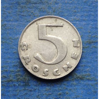 Австрия 5 грошен (грошей) 1934