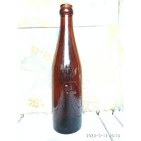 Старинная  пивная бутылка  - Польша
