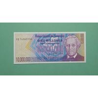 Банкнота 10 000 000 кордоб Никарагуа 1990 г.