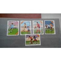 Футбол, спорт, марки, Куба, чемпионат мира 1982