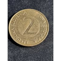 Словения 2 толара 2000