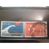 Австралия 1970 Выставка ЭКСПО-70 полная серия