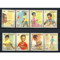 Руанда - 1981 - Международный год инвалидов - [Mi. 1143-1150] - полная серия - 8 марок. MNH.