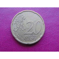 Германия 20 евроценов 2002г. G