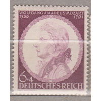 150 летие смерти В.А.Моцарта  Германия третий рейх  1941 год  ЧИСТАЯ  лот