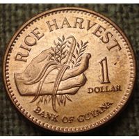 1 доллар 2002 Гайана